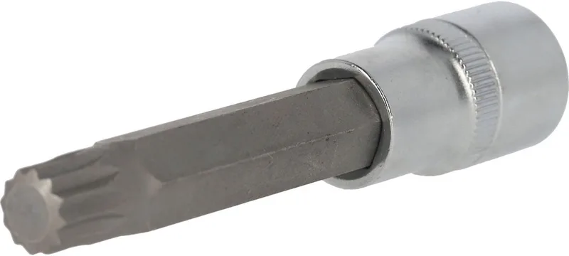 BRILLIANT TOOLS 1/2" Veeltand-bit-dop 100 mm lang M12 - BT022945 by KS Tools – product image 1 of 3