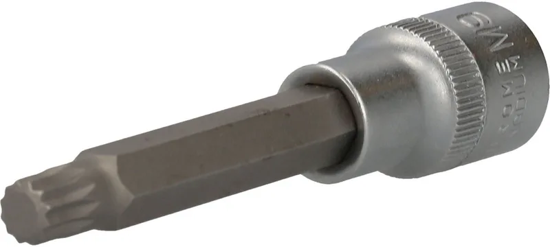 BRILLIANT TOOLS 1/2" veelzahn-bit-dopsleutel 100 mm lang M9 - BT022943 by KS Tools – product image