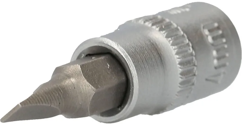BRILLIANT TOOLS 1/4" sleuf bit-dop 0,8 x 4 mm - BT020810 fra KS Tools – produktbillede 1 af 3