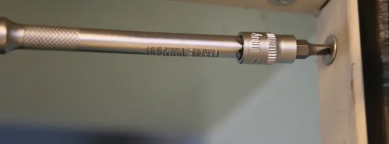 BRILLIANT TOOLS 1/4" sleuf bit-dop 0,8 x 4 mm - BT020810 fra KS Tools – produktbillede 2 af 3