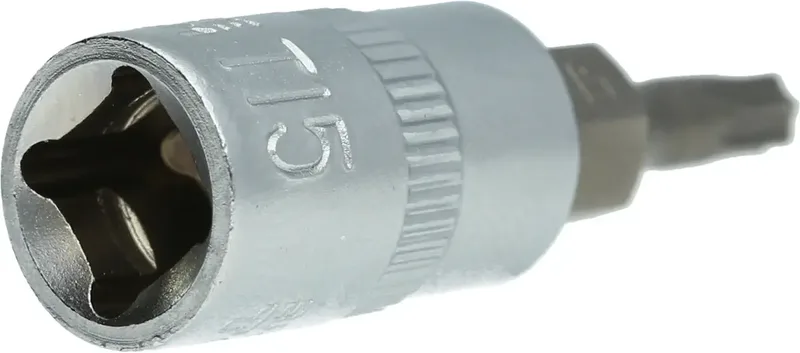 BRILLIANT TOOLS 1/4" Torx-bit-dop met boring TB15 - BT020982 by KS Tools – product image 3 of 3