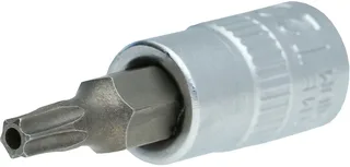 BRILLIANT TOOLS 1/4" Torx-bit dop met frontgatboring TB20 - BT020983 by KS Tools – product image 1 of 3
