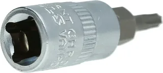 BRILLIANT TOOLS 1/4" Torx-bit dop met gat TB10 - BT020981 fra KS Tools – produktbillede 3 af 3