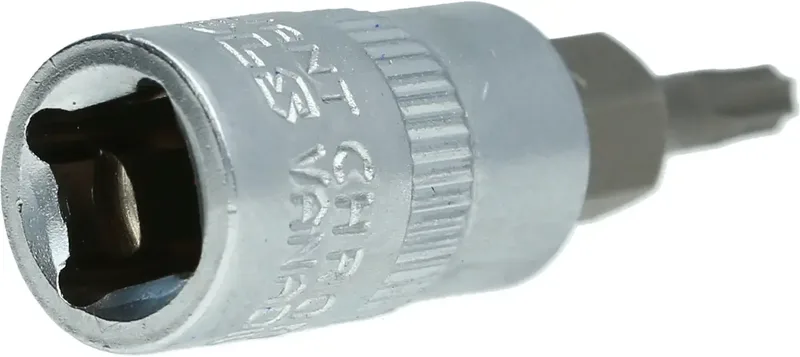 BRILLIANT TOOLS 1/4" Torx-bit dop met gat TB10 - BT020981 fra KS Tools – produktbillede 3 af 3