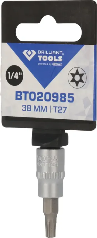 BRILLIANT TOOLS 1/4" Torx-bit dop met gat TB27 - BT020985 von KS Tools – Produktbild 3 von 3