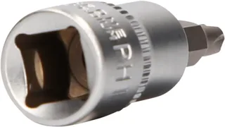 BRILLIANT TOOLS 3/8" PH kruiskop bit-dop PH1 - BT021890 van KS Tools – productafbeelding 2 van 2