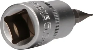 BRILLIANT TOOLS 3/8" sleuf bit-dop 0,8 x 5,5 mm - BT021860 by KS Tools – product image 2 of 2