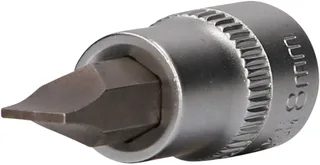 BRILLIANT TOOLS 3/8" Sleuf bit-dop 2 x 8 mm - BT021862 by KS Tools – product image 1 of 2