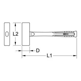 Brilliant Tools Fäustel von KS Tools – Produktbild