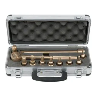 BRONZEplus Bit-Stecknuss-Sätze 1/2" 9-teilig van KS Tools – productafbeelding