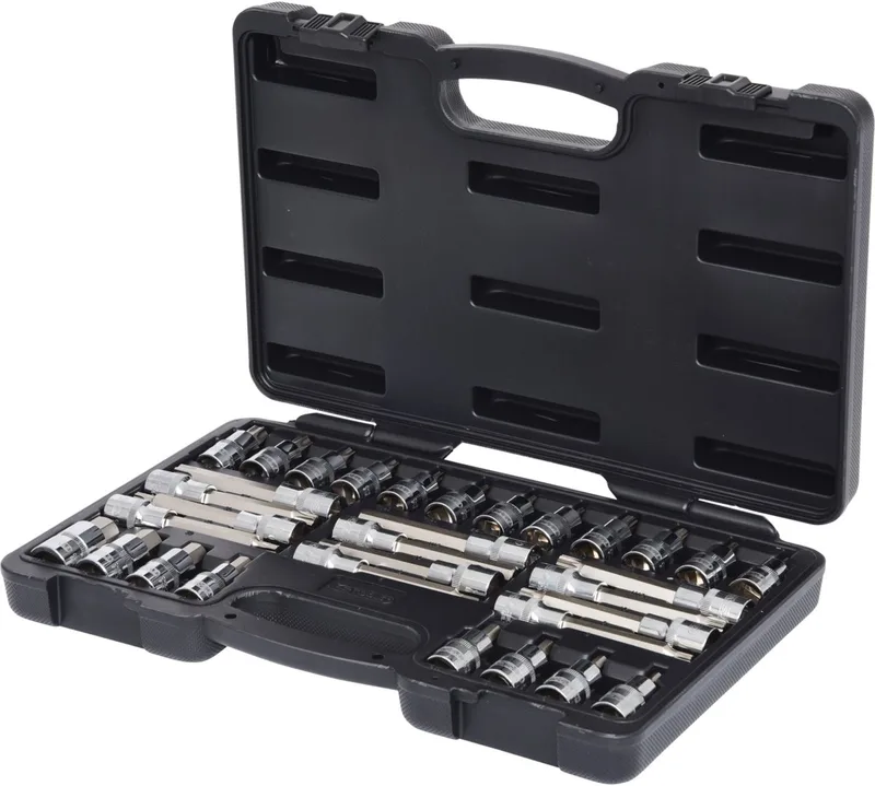 CHROME+ - Dopsleutelset - 32-delig - 1/2 inch - Chroom-Vanadium de KS Tools, Chrome – image du produit