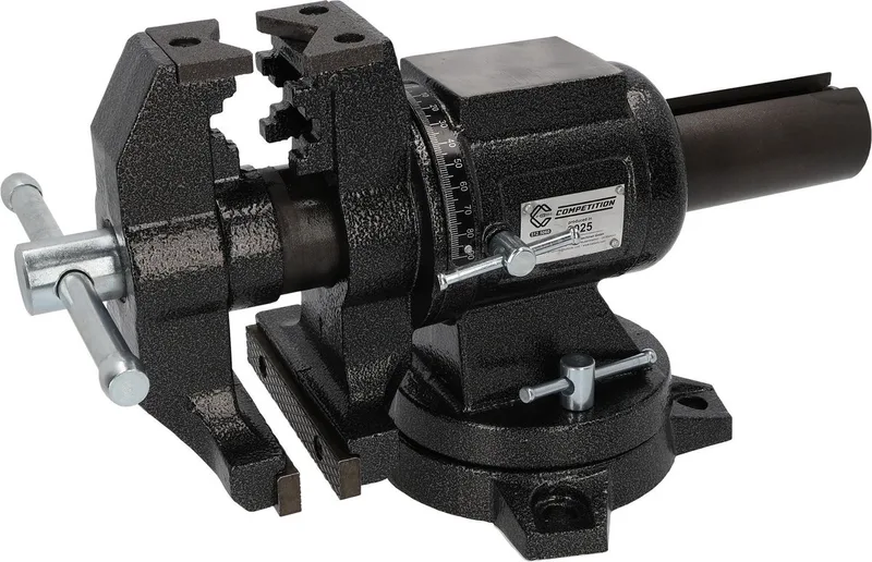COMPETITION 2-in-1 multifunctionele bankschroef - 5 - 360° draaibaar - 512.5060 by KS Tools – product image 1 of 2