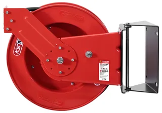 Druckluft-Schlauchaufroller Ø10 mm, Ansc 515.3425 Pneumatische slanghaspel 20 m Muurbevestiging by KS Tools – product image 2 of 2
