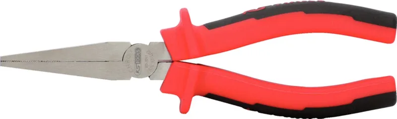 ERGOTORQUE - Platte Tang - 160mm - Ergonomische Handgreep by KS Tools, Red, Black – product image