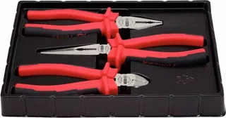 KS Tools 115.1010 Jeu de pinces 3 pièces de KS Tools, Noir – image du produit 1 sur 2