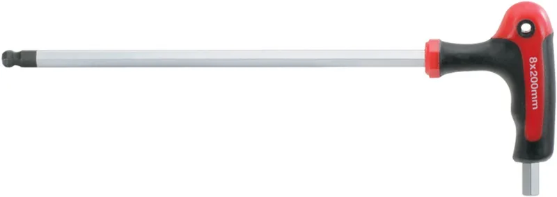 ERGOTORQUEplus - Inbussleutel - Ergonomisch - Chroom Vanadium van KS Tools, Zilver – productafbeelding