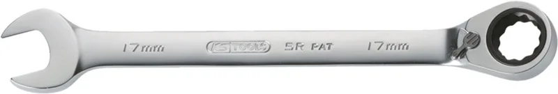 GEARplus - Ringsleutel - Ratchet - 15° Hoek - FlankTraction von KS Tools – Produktbild