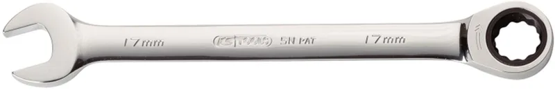GEARplus - Steeksleutel met ratel - 30 mm - Professioneel - Cr-V staal - Ergonomisch - 503.4228 by KS Tools – product image