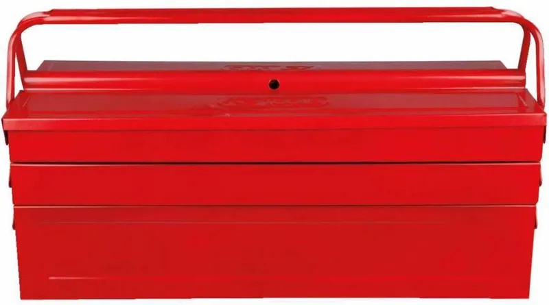 Gereedschapskist 55x20x19 cm staal 999.0125 de KS Tools, Rouge – image du produit