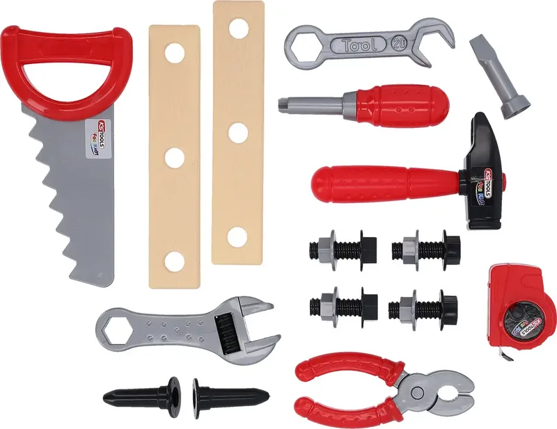 Kinder Werkzeug-Satz mit Werkzeugkoffer, 21-tlg von KS Tools – Produktbild