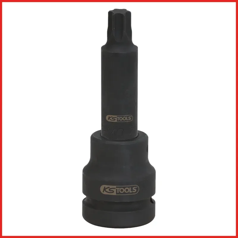 Kraft-Bit-Stecknuss-Adapter, 3/4"x22mm by KS Tools – product image 2 of 3