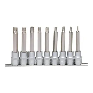 KS Tools 1/2" Bit-Stecknuss RIBE-Satz, 9-teilig, M5-M14 von KS Tools – Produktbild 1 von 2