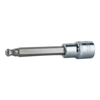 KS Tools 1/2" CHROMEplus Bit-Stecknuss Innensechskant,Kugelkopf,lang,8mm von KS Tools – Produktbild