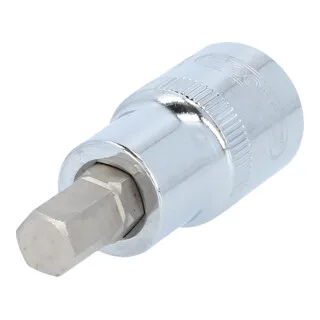 KS Tools 1/2" CHROMEplus Bit-Stecknuss Innensechskant, kurz, 9mm von KS Tools – Produktbild