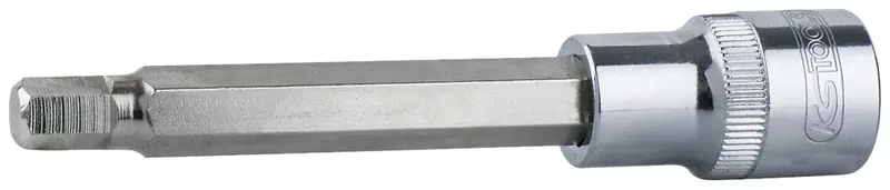 KS Tools 1/2" CHROMEplus Bit-Stecknuss Innensechskant, lang, 14mm van KS Tools – productafbeelding 2 van 2