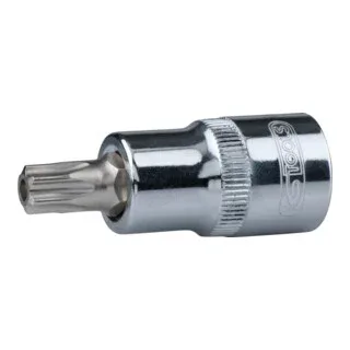 KS Tools 1/2" CHROMEplus Bit-Stecknuss TX mit Stirnlochbohrung,TB25 von KS Tools – Produktbild