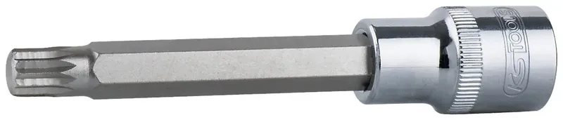 KS Tools 1/2" CHROMEplus Bit-Stecknuss XZN, lang, M6 by KS Tools – product image 2 of 2