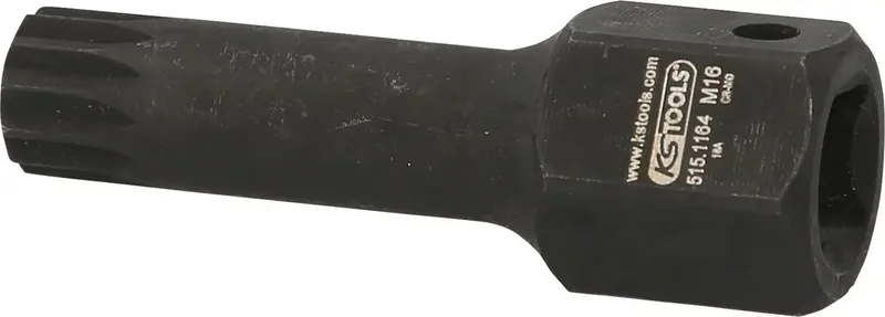 KS Tools 1/2" DUODRIVE Spezial-Kraft-Bit-Stecknuss XZN, M16,78mm lang by KS Tools – product image 2 of 2