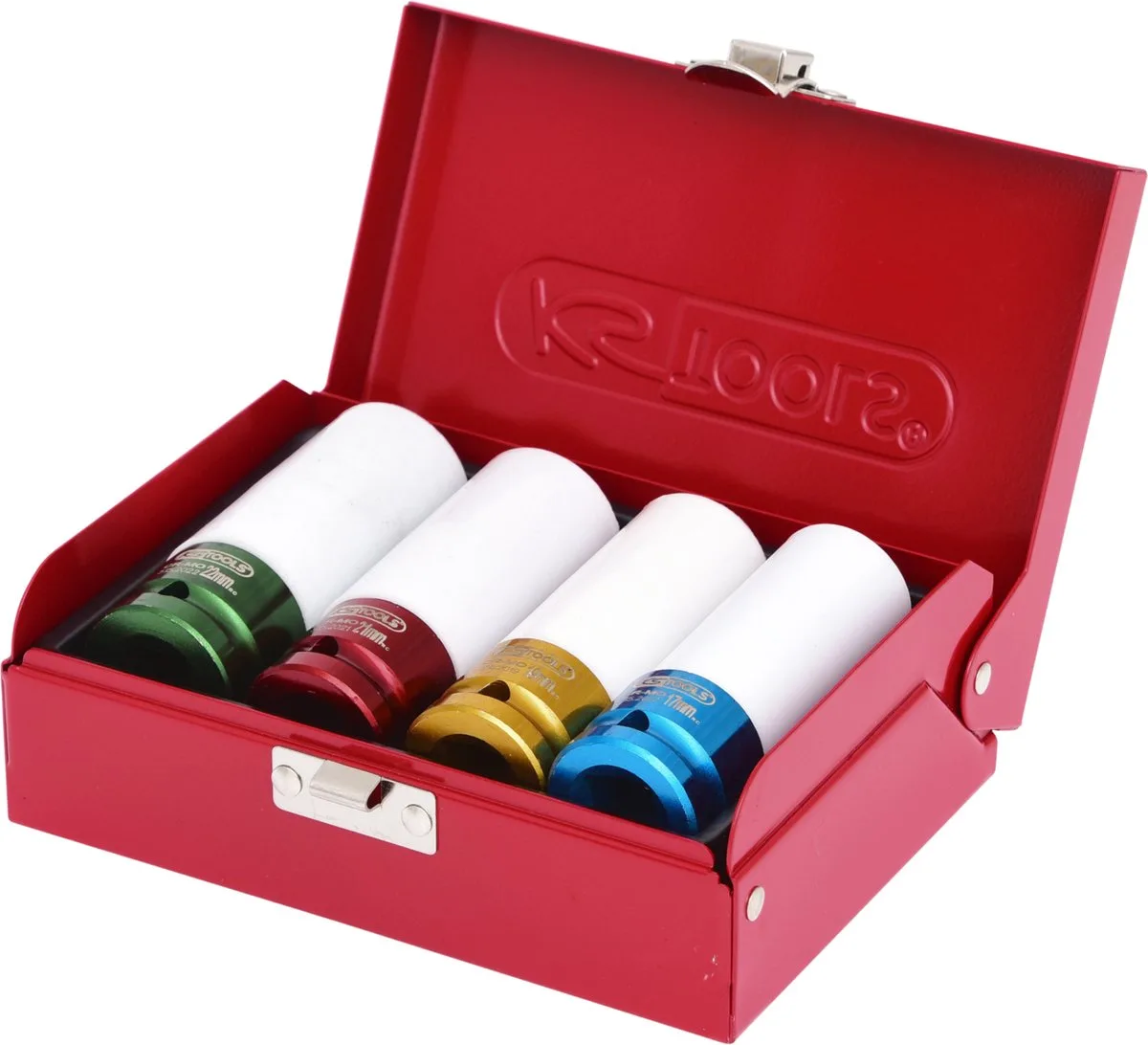 KS Tools 1/2" Impact doppenset (4 stuks) by KS Tools, Multicolour – product image