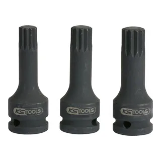 KS Tools 1/2" Kraft-Bit-Stecknuss XZN,lang,M14 von KS Tools – Produktbild