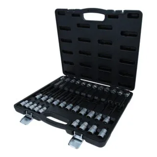 KS Tools 1/2" RIBE® Bit-Stecknuss-Satz, 32-tlg, kurz, lang und extra lang von KS Tools – Produktbild 1 von 3