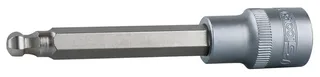 KS Tools 1/2 Zoll Bit-Stecknuss Innensechskant mit Kugelkopf, lang, 13 mm von KS Tools – Produktbild 2 von 2
