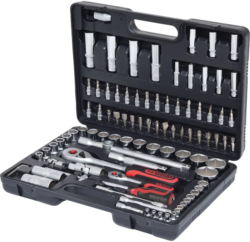 KS Tools 1/4"+1/2" dopsleutelset 94-dlg 911.0694 by KS Tools, Kleurloos – product image