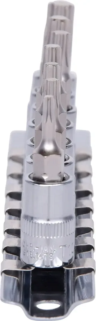 KS Tools 1/4" CHROMEplus Bit-Stecknuss-Satz TX, 7-teilig, T10-T40 by KS Tools – product image 2 of 2
