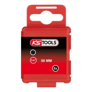 KS Tools 1/4" CLASSIC Bit XZN, 50mm, M3, 5er Pack von KS Tools – Produktbild