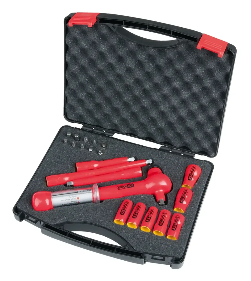 KS Tools 1/4" Isolierter Steckschlüssel-Satz, 21-teilig mit Classic-Bits by KS Tools – product image 2 of 2