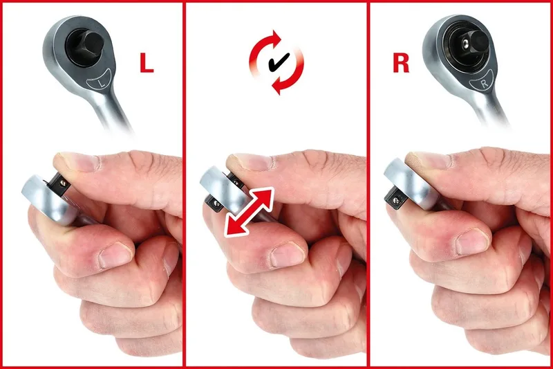 KS Tools 1/4 Mini-Freilauf-Ratsche Bitratel by KS Tools, Kleurloos – product image