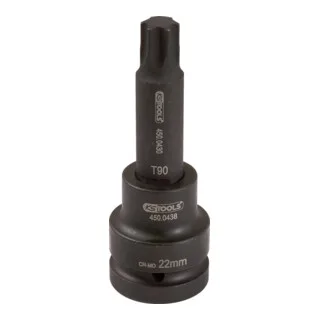 KS Tools 1" Kraft-Bit-Stecknuss TX, lang, T100 von KS Tools – Produktbild