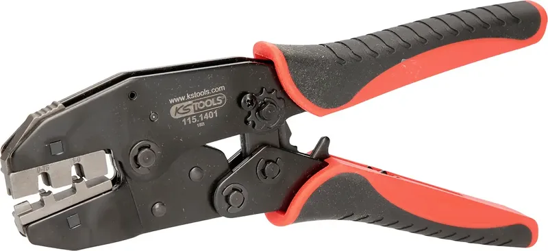 KS Tools 115.1515 Crimpzange Quetschkabelschuhe 0.75 bis 1 mm² Inkl. auswechselbarer Crimpeinsätzen by KS Tools – product image