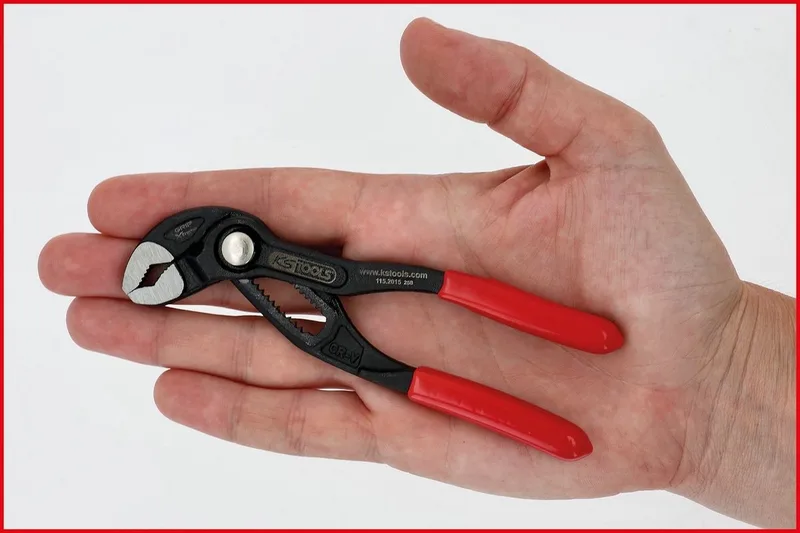 KS Tools 115.2015 Waterpomptang 128 mm van KS Tools, Kleurloos – productafbeelding
