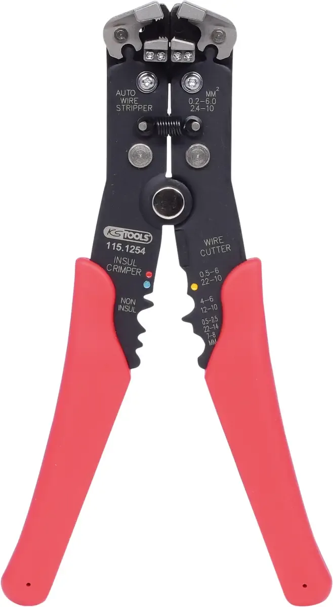 KS Tools 1151254 115.1254 Elektriker Abisolierzange 0.2 bis 6.0 mm² 10 bis 24 by KS Tools – product image