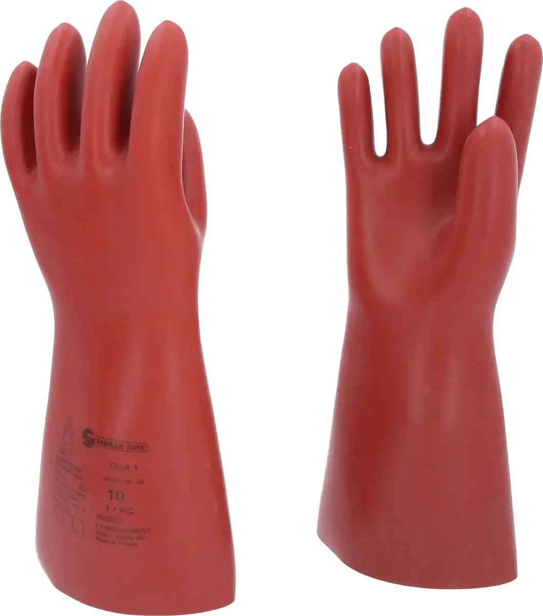 KS Tools 117.0090 Elektricienhandschoen Maat (handschoen): 10 EN 60903 DIN 60903 IEC 61482-2 1 paar de KS Tools – image du produit