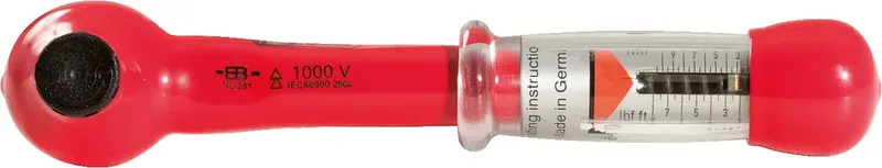 KS Tools 1171185 117.1185 Mini Drehmomentschlüssel kalibriert (ISO) mit Knarre 5 - 25 Nm by KS Tools – product image 2 of 2