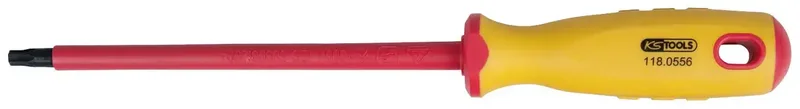 KS Tools 118.0556 VDE Torx-Schraubendreher Größe (Schraubendreher) T 30 Klingenlänge: 105.0 mm DIN 7438 1 St. by KS Tools – product image