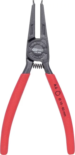 KS Tools 119.2056 Precisie-borgveertang Geschikt voor borgringen Buitenringen 19-60 mm Puntvorm Recht by KS Tools – product image 1 of 2