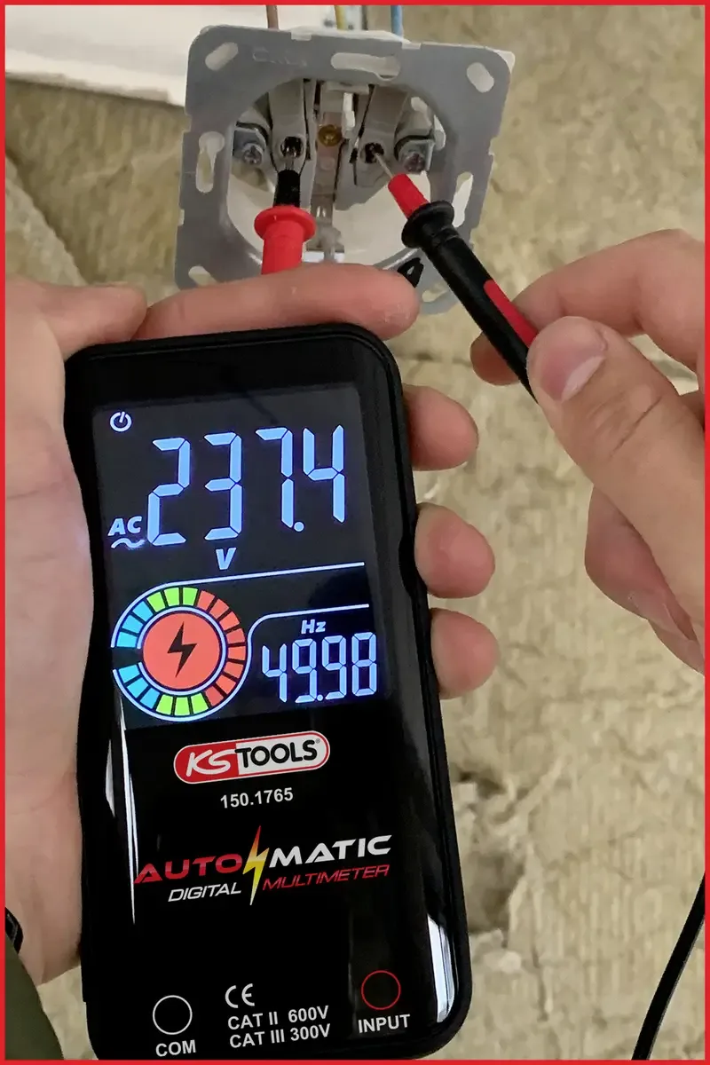 KS Tools 150.1765 Multimeter från KS Tools, Kleurloos – produktbild 2 av 3